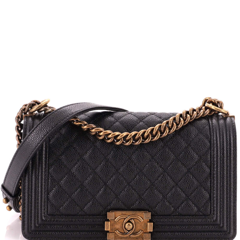 Chanel Old Medium Boy Flap Bag